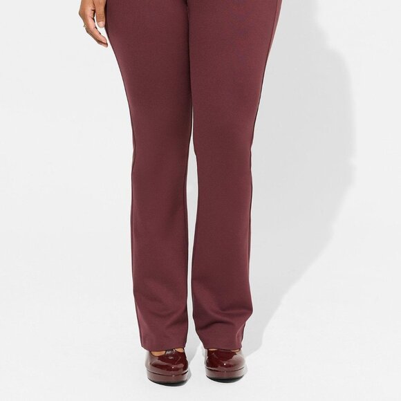 Trouser Boot Studio Luxe Ponte Mid-Rise Pant 26R - Picture 5 of 9